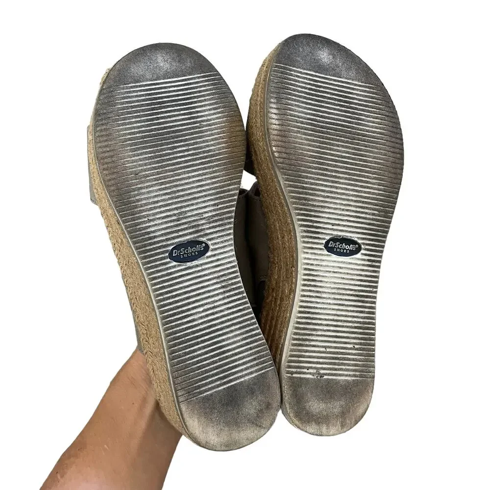 Dr. Scholl's Women's Cool Vibes Espadrille Wedge Sandals Size 7.5
